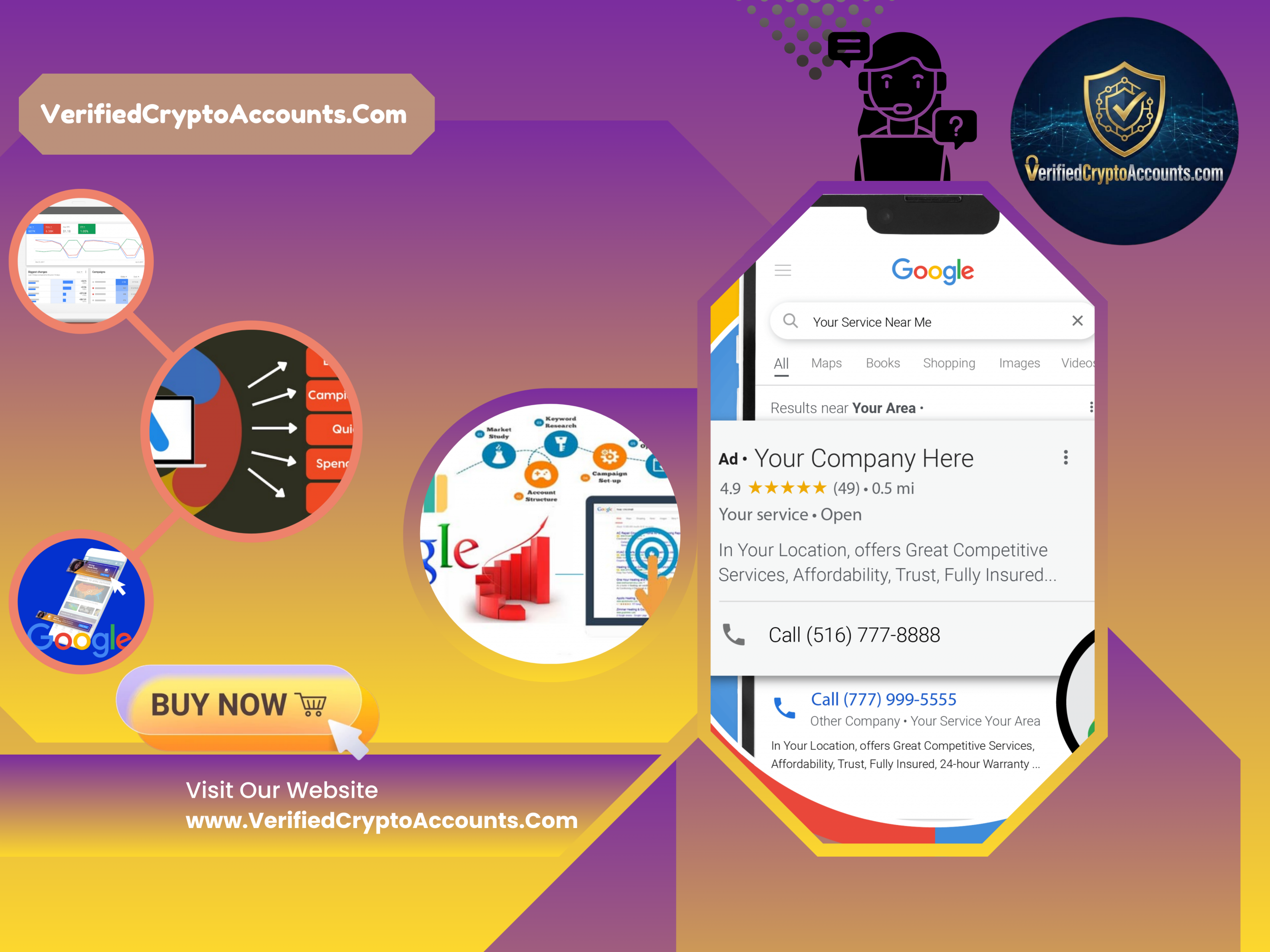 Buy Google Ads Accounts