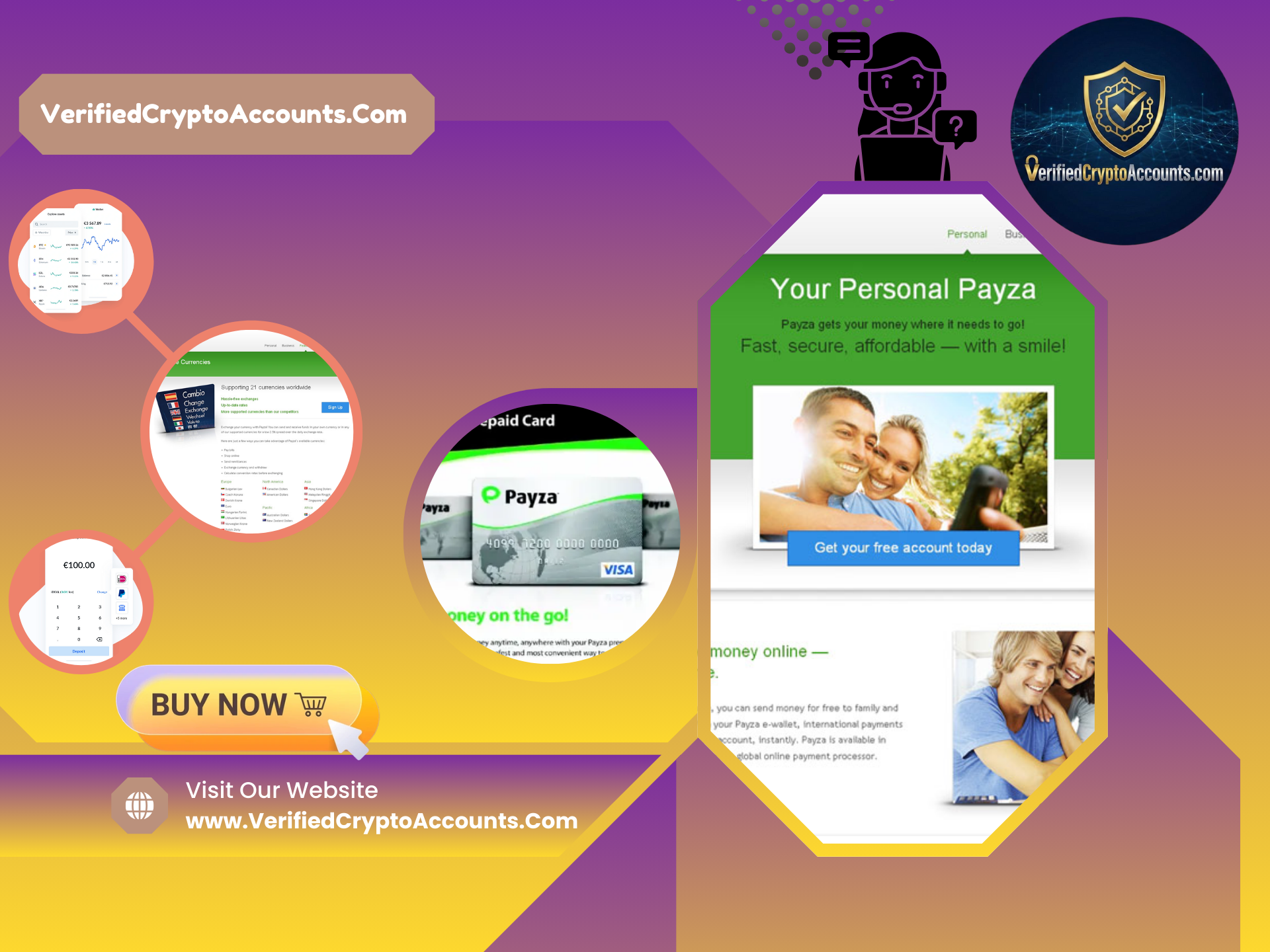 Buy Payza Verified Account