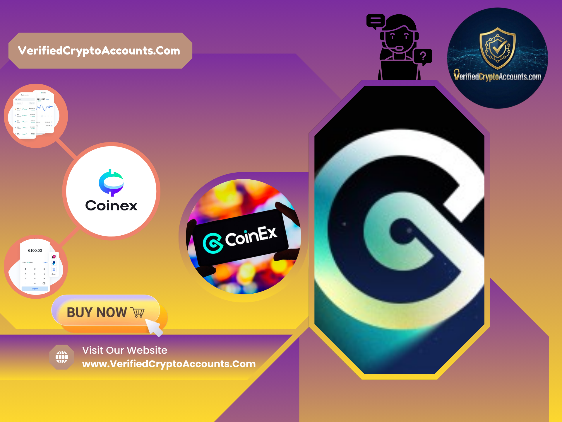 Buy Verified CoinEx Account
